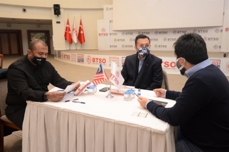 8 bin kilometre uzaklıktan işbirliği i&ccedil;in Bursa'ya geldiler