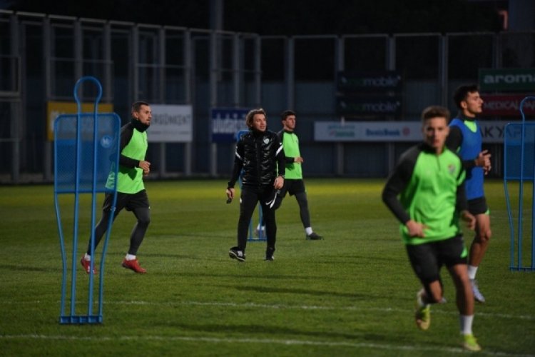 Bursaspor'da Gaziantep FK ma&ccedil;ı hazırlıkları devam ediyor