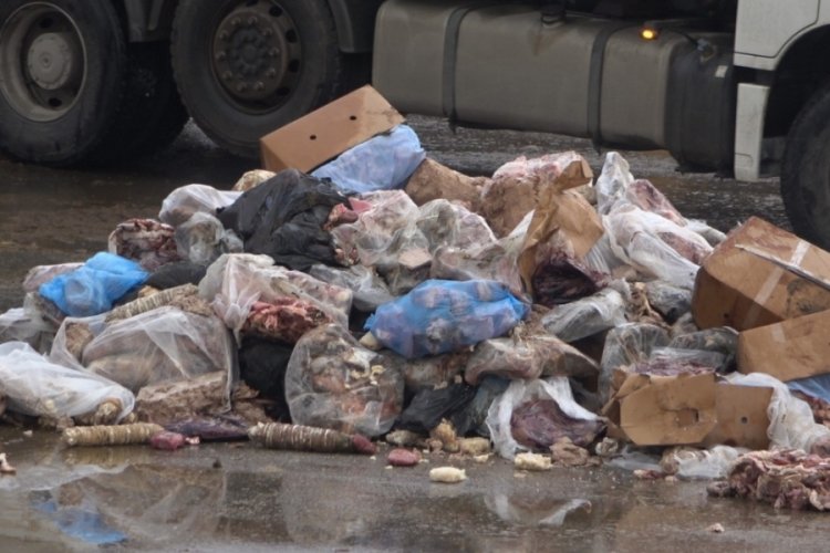 Kırklareli 'de 4 ton 250 kilogram kullanılamayan et enerjiye d&ouml;n&uuml;şt&uuml;r&uuml;lecek
