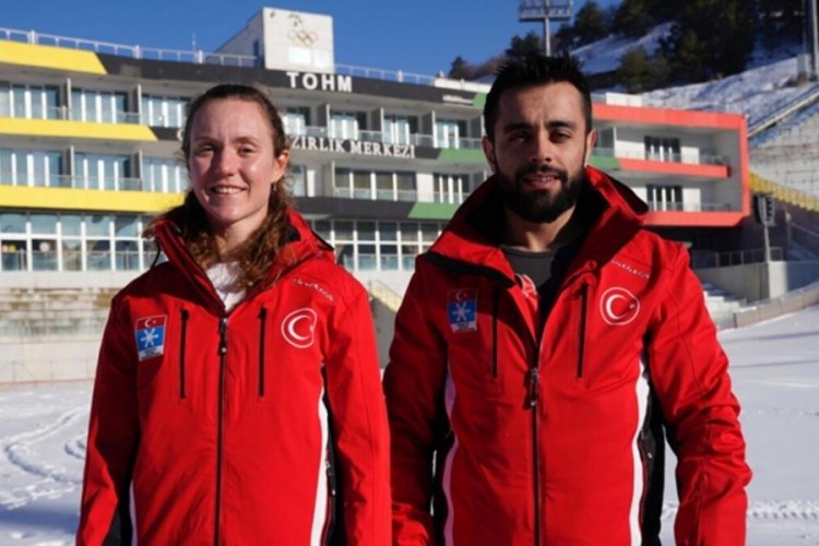 &Ouml;zlem &Ccedil;arık&ccedil;ıoğlu ve Berkin Usta, Kış Olimpiyat Oyunlarında