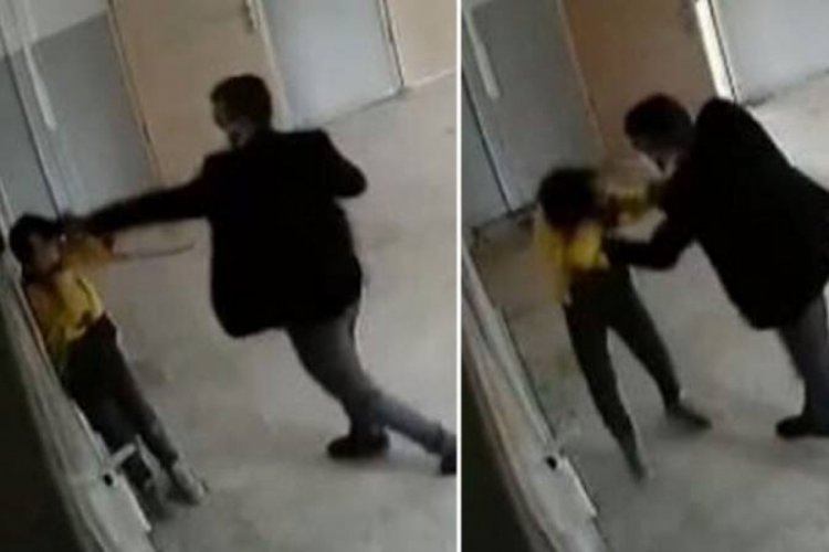 Dayak&ccedil;ı &ouml;ğretmenin g&ouml;revine son verildi!