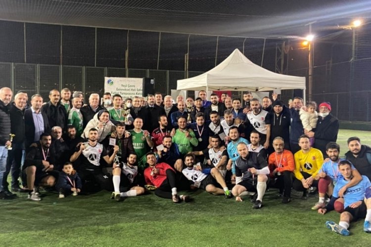 Bursa'da Yeşil &Ccedil;evre Futbol Turnuvası'nın 7'ncisi ger&ccedil;ekleştirildi