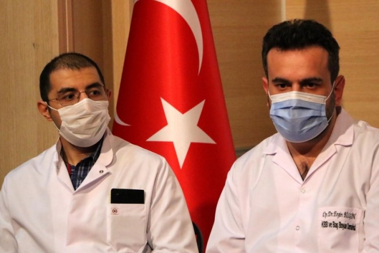 Zonguldak'ta doktorlara saldıran ş&uuml;pheli adliyeye sevk edildi