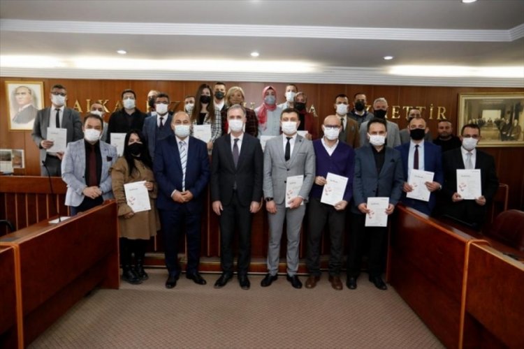 Bursa'da 20 personel Kaizen Eğitmen Eğitimi sertifikasını aldı