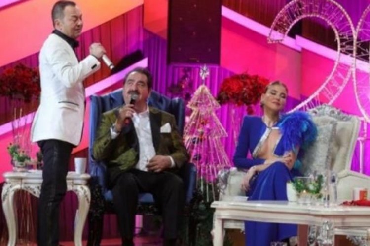 G&uuml;lben Ergen, dekoltesiyle yılbaşı gecesine damga vuracak