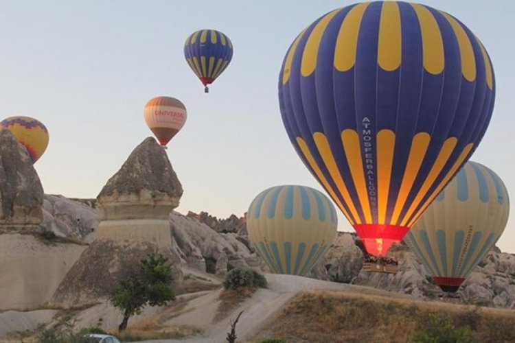 Kapadokya'ya yılbaşında 35 bin kişi