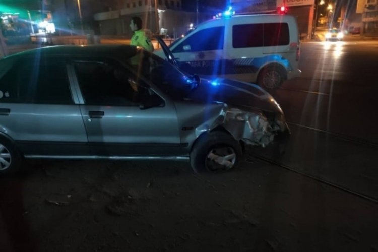 Bursa'da kaza yaptı ardından uyuyakaldı