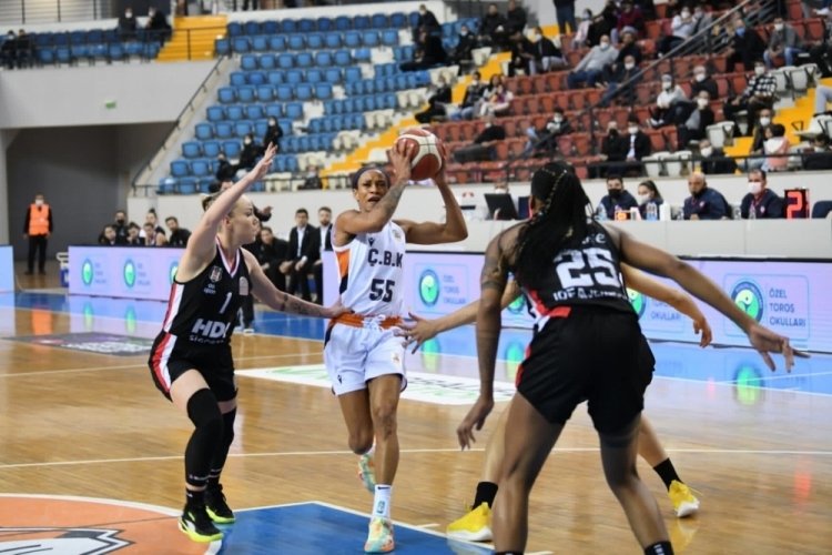 &Ccedil;BK Mersin Yenişehir Belediyesi, Beşiktaş'ı mağlup etti