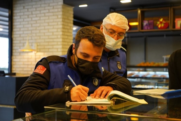 Bursa Kestel'de yılbaşı &ouml;ncesi hijyen ve fiyat denetimi