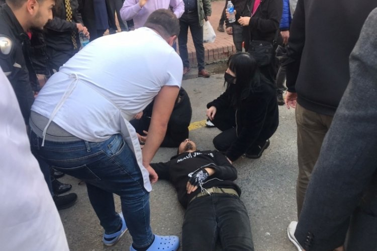 Zonguldak'ta kazada yaralandı; 4 bin lira ceza kesildi