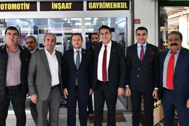 Mustafa D&uuml;ndar'dan Bursa Van Dernekleri Federasyonu'na ziyaret