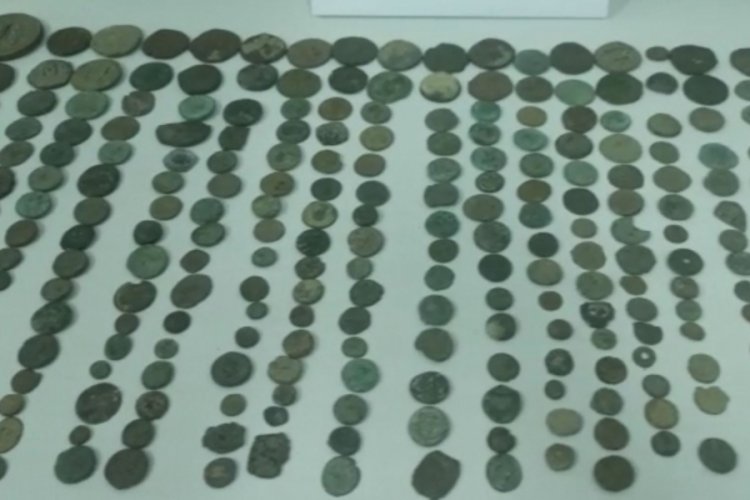 Tarihi eser ka&ccedil;ak&ccedil;ısının &uuml;zerinden adeta hazine &ccedil;ıktı