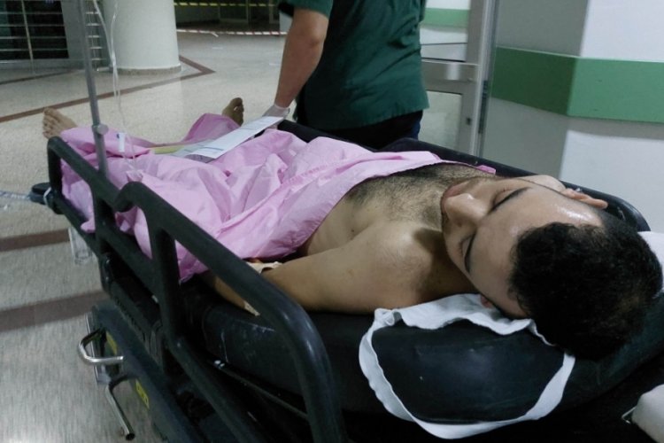 Samsun'da silahlı saldırıya uğrayan gen&ccedil; ağır yaralandı