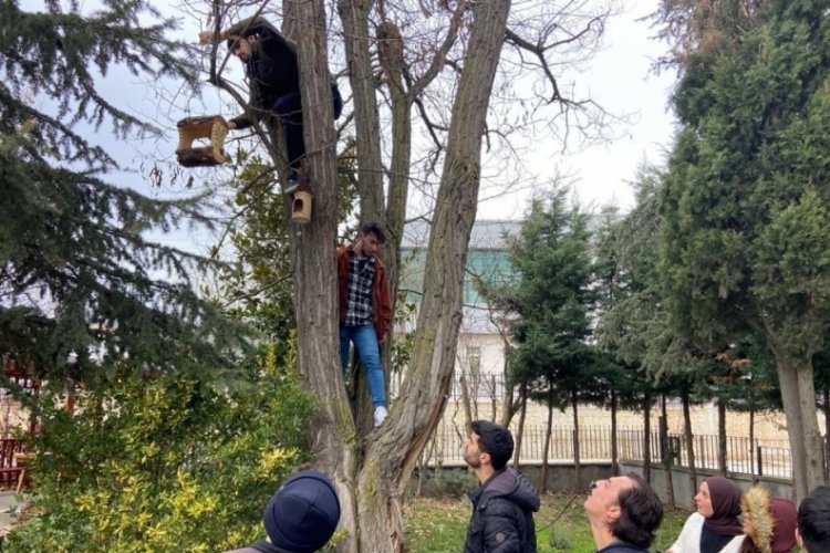 BU&Uuml; &ouml;ğrencileri kuşları bu kış a&ccedil; bırakmayacak!