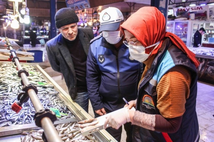 Bursa Karacabey'de tezgah tezgah denetim!