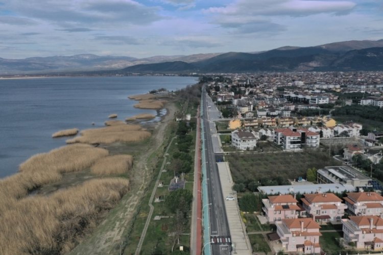 Bursa İznik sahil yolunda konforlu ulaşım