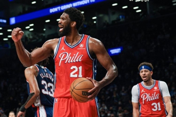 Joel Embiid'den 34 sayı, 7 ribaunt, 3 top &ccedil;alma
