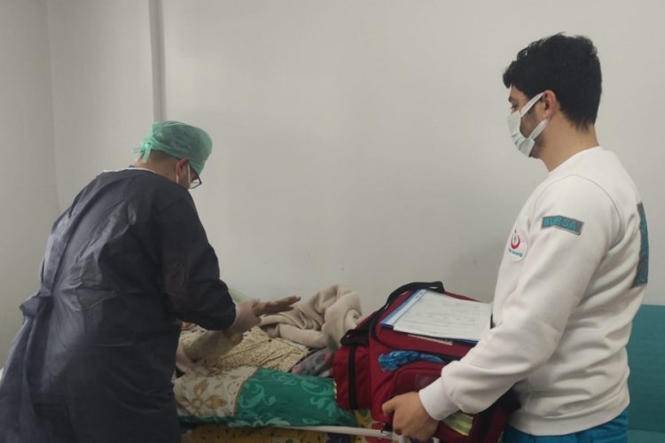 Bursa'da 11 bin 808 hastaya evde bakım hizmeti veriliyor