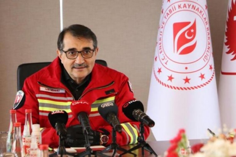 Bakan Fatih D&ouml;nmez: &Ouml;n&uuml;m&uuml;zdeki yılın ilk &ccedil;eyreğinde bu gazı buradan yakmış olacağız