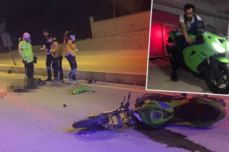 Babası motordan d&uuml;şerek kurtuldu, oğlu can verdi