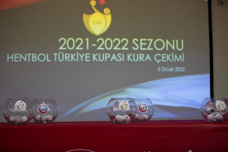 Hentbolda T&uuml;rkiye Kupası kuraları &ccedil;ekildi