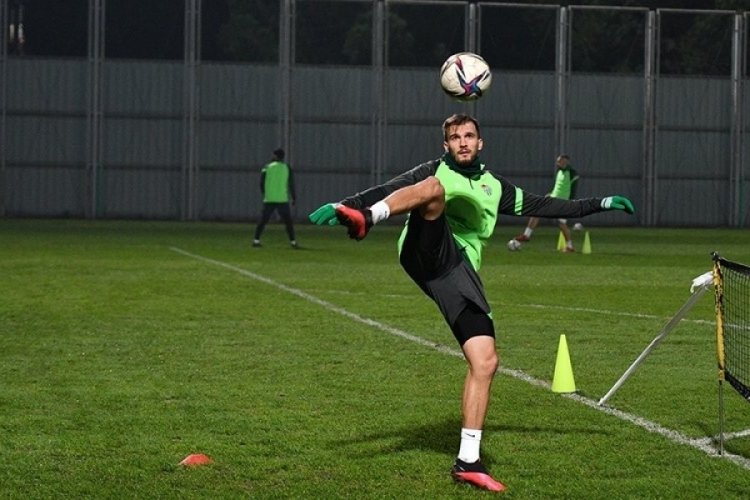 Bursaspor'da Adanaspor ma&ccedil;ı hazırlıkları başladı