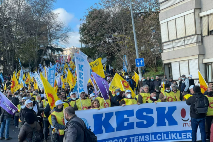KESK: Sadaka değil hakkımızı istiyoruz
