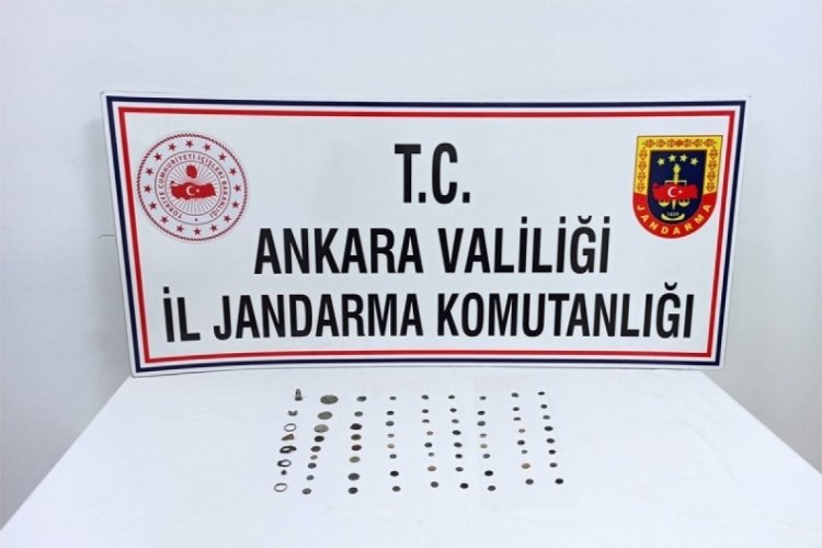 Ankara'da tarihi obje ele ge&ccedil;irildi