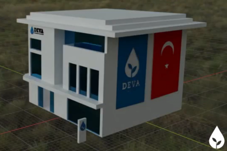 T&uuml;rkiye'de sanal evrenden ilk kez bir siyasi parti arsa satın aldı