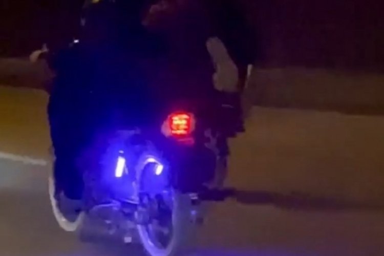 Bursa'da gen&ccedil;lerin canlarını hi&ccedil;e saydığı anlar kamerada!