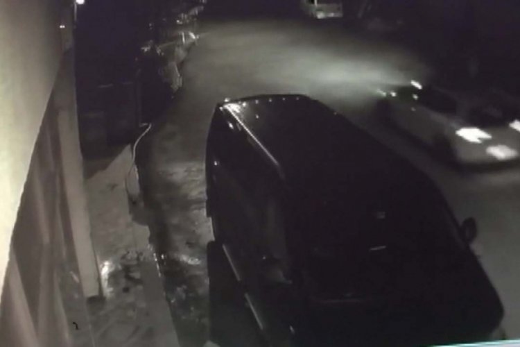 İstanbul'da 400 bin TL'lik aracı saniyeler i&ccedil;inde &ccedil;aldı