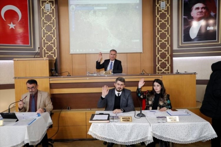 Bursa İneg&ouml;l'de yılın ilk meclis toplantısı yapıldı