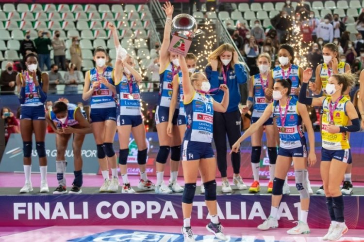 Imoco Volley İtalya Kupası'nı kazandı