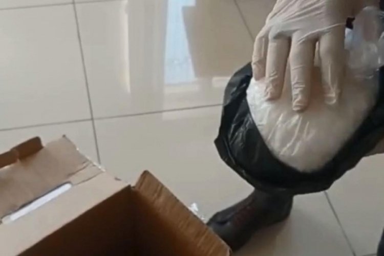 Nevşehir'de elektrikli s&uuml;p&uuml;rge i&ccedil;ine sakladığı uyuşturucuyla yakalandı