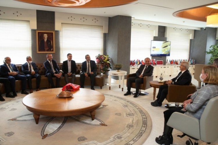Arguvan'dan Bursa Nil&uuml;fer'e dostluk ziyareti