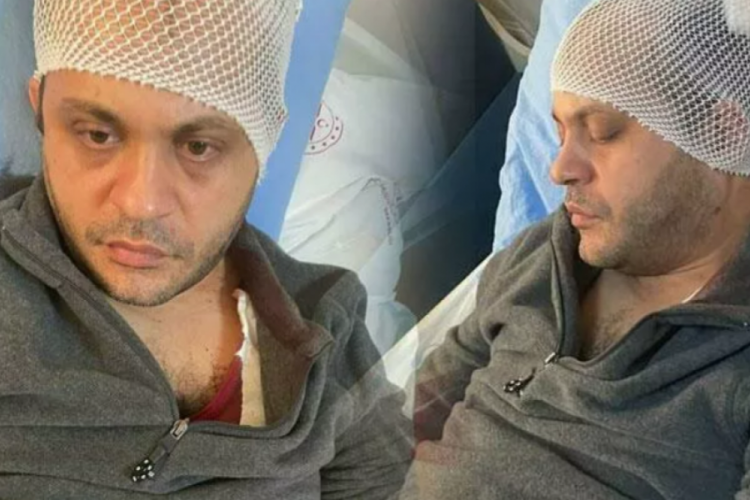 Hasta yakınından doktora mermerli saldırı