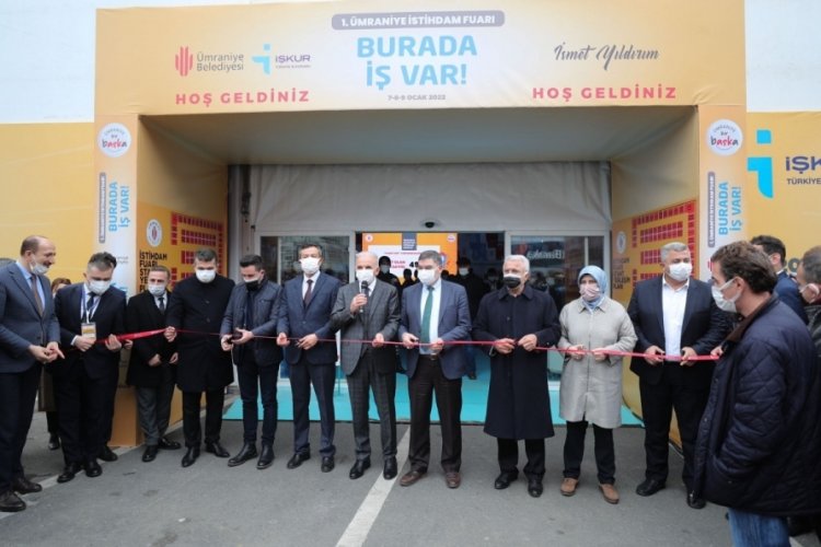 İstanbul'da 1'inci &Uuml;mraniye İstihdam Fuarı kapılarını a&ccedil;tı