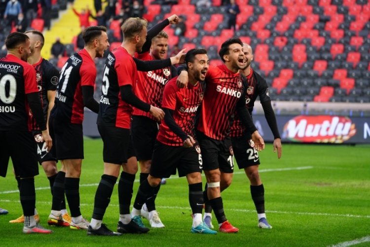 Gaziantep FK 3 golle kazandı