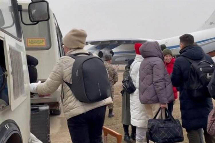 Rusya, Kazakistan'dan 25 vatandaşını tahliye etti