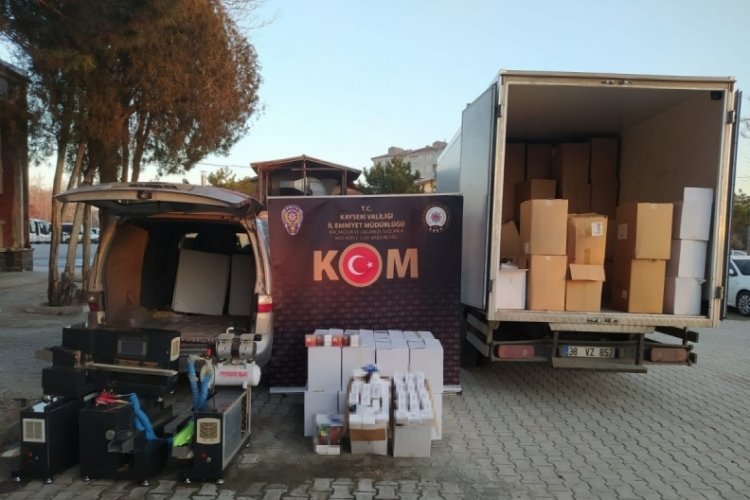 Sigara doldururken su&ccedil;&uuml;st&uuml; yakalandılar