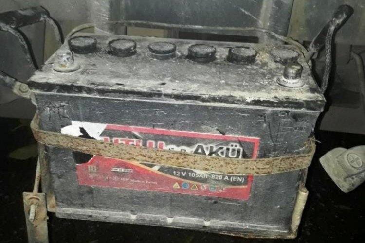 Aydın'da ak&uuml; hırsızı fazla ka&ccedil;amadı