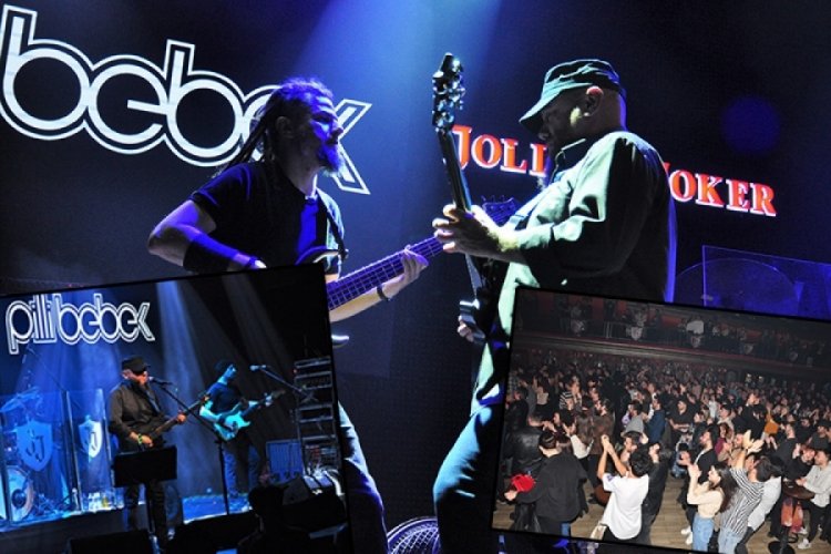 Pilli Bebek Bursa'da rock fırtınası estirdi