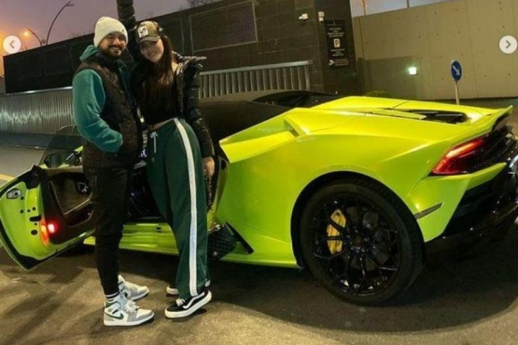 Selin Ciğerci ve G&ouml;khan &Ccedil;ıra'nin 3.5 milyon TL'lik arabası