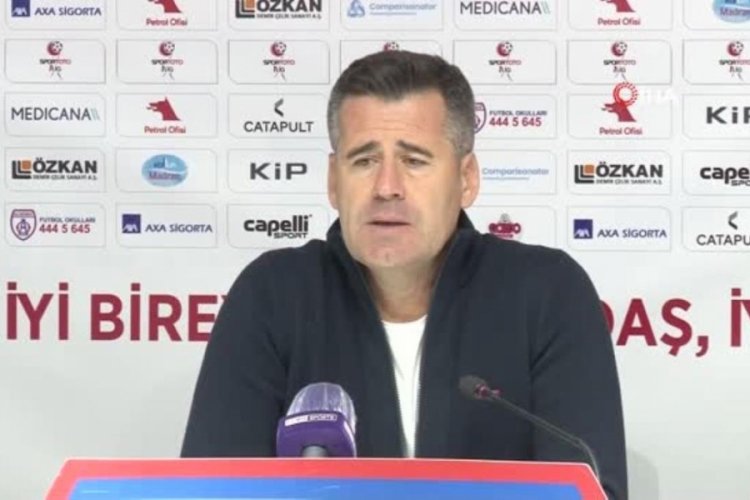 H&uuml;seyin Eroğlu "Topu &ouml;ne taşımakta sıkıntı yaşadık"