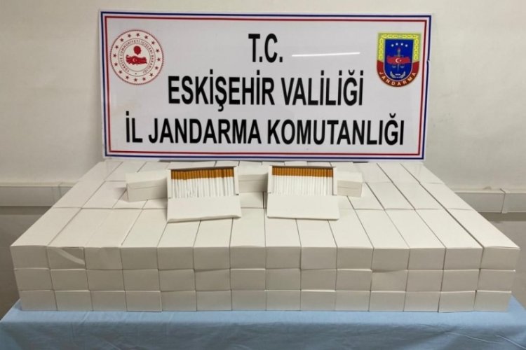 Eskişehir'de kargoyla gelen binlerce makarona el konuldu