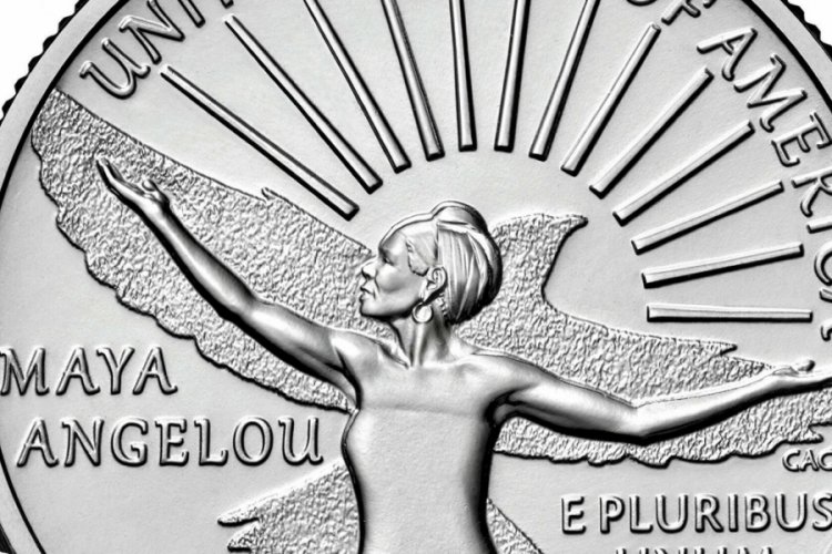 Maya Angelou, &ccedil;eyreklik madeni paraya basılan ilk siyah kadın oldu