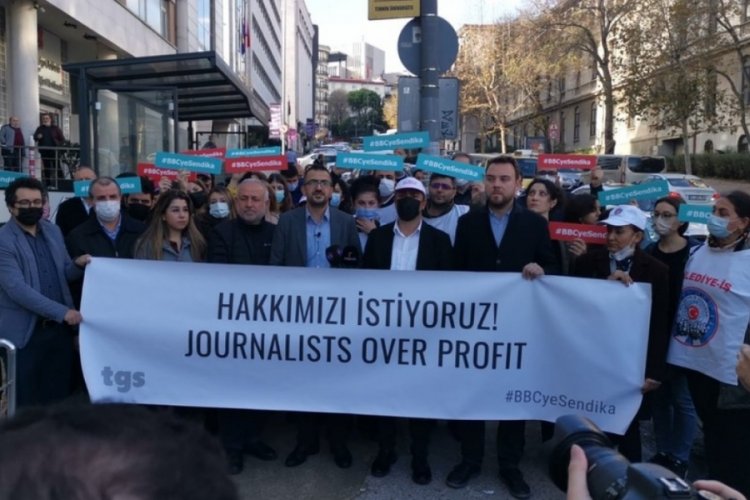 BBC İstanbul B&uuml;rosu &ccedil;alışanları, 14 Ocak'ta grevde