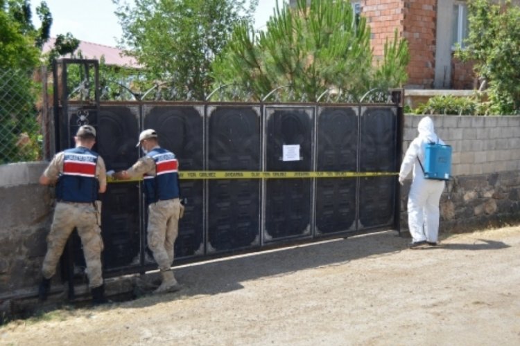 Adıyaman'da 17 ev karantinaya alındı