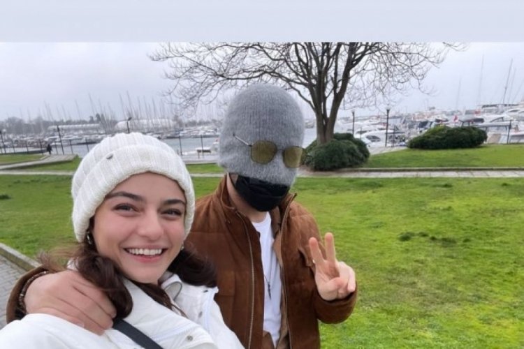 Alp Navruz ve Ay&ccedil;a Ayşin Turan'dan aşk pozu