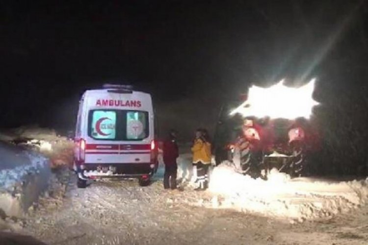 Rahatsızlanan 2 aylık bebek i&ccedil;in seferber oldular